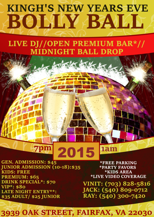  New Years Eve Bolly Ball